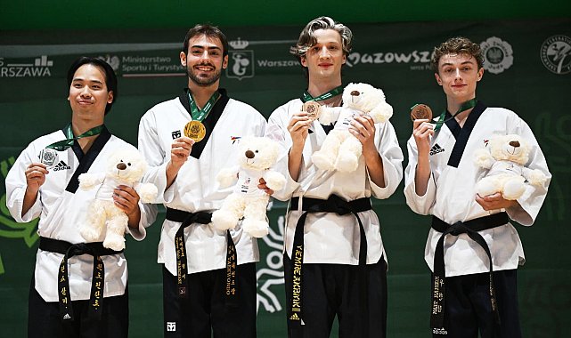 Balıkesirli milli sporcu Yusuf Emre, Avrupa 3.'sü oldu