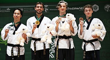 Balıkesirli milli sporcu Yusuf Emre, Avrupa 3.'sü oldu