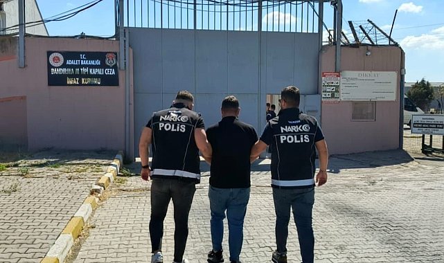 Bandırma'da kesinleşmiş hapis cezası bulunan şahıs yakalandı
