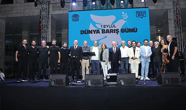 Barışın sesi Nilüfer'den yükseldi