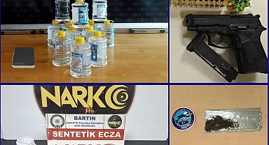 Bartın'da bir haftada araması bulunan 6 kişi yakalandı