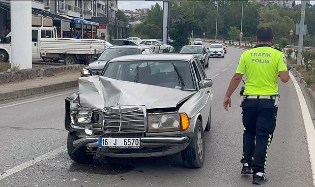 Bartın'da trafik kazası: 2 yaralı