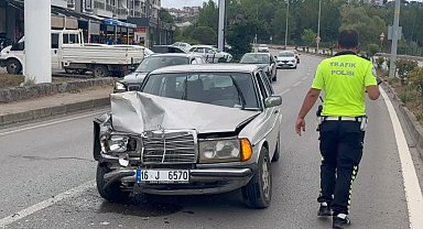 Bartın'da trafik kazası: 2 yaralı