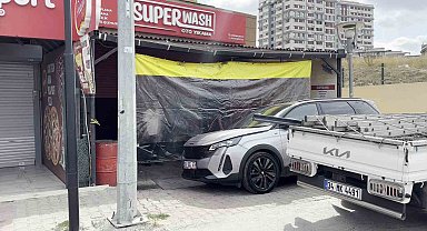 Başakşehir'de oto yıkama dükkanında yangın faciası: 1 ölü, 3 ağır yaralı