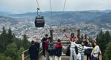 Başarılı öğrencilerin Saraybosna turu