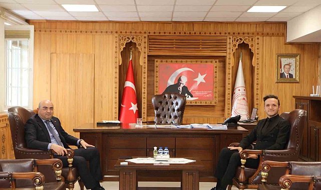 Basın Savcısı Oğuz Yılmaz'dan Kaymakam Baskın'a hayırlı olsun ziyareti