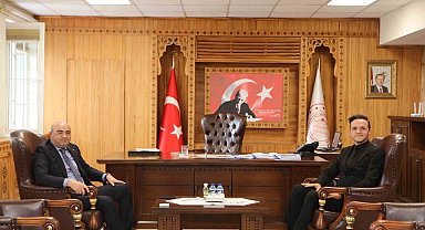 Basın Savcısı Oğuz Yılmaz'dan Kaymakam Baskın'a hayırlı olsun ziyareti