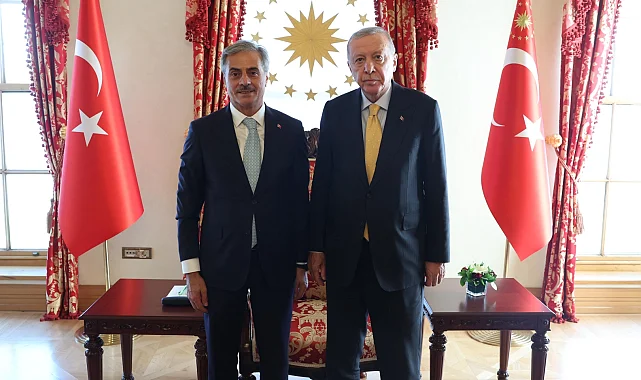 Başkan Alemdar, Cumhurbaşkanı Erdoğan'la görüşmesinin detaylarını paylaştı