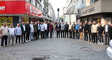 Başkan Alemdar: "Şehrimizin hafızası olan esnaflarımızla bir ve beraber olmaya devam edeceğiz"