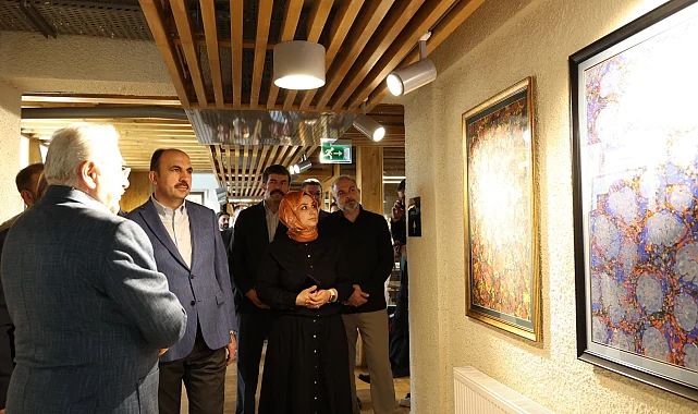 Başkan Altay'dan Meydan Evleri'nde sanat ziyareti