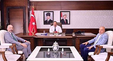 Başkan Arıkan, Vali Canbolat ile bir araya geldi
