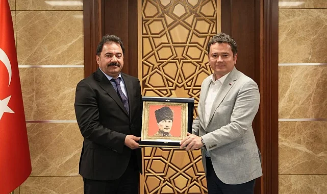 Başkan Aydın'dan yeni İl Emniyet Müdürü Gökçe'ye hayırlı olsun ziyareti