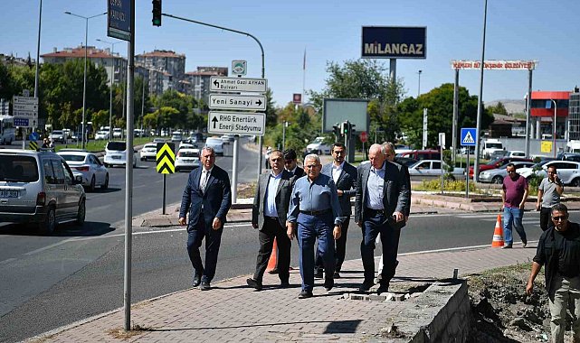 Başkan Büyükkılıç, DSİ Katlı Kavşağı proje çalışmalarını inceledi