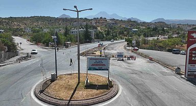 Başkan Büyükkılıç, Hacılar Kayseri Caddesi'nde 100 milyon TL'lik yatırımı inceledi