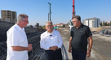 Başkan Büyükkılıç'tan Meteoroloji Katlı Kavşağı Projesi'ne yakın takip