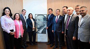 Başkan Çerçioğlu, AK Parti Genel Başkan Yardımcısı Zeybekci'yi ağırladı