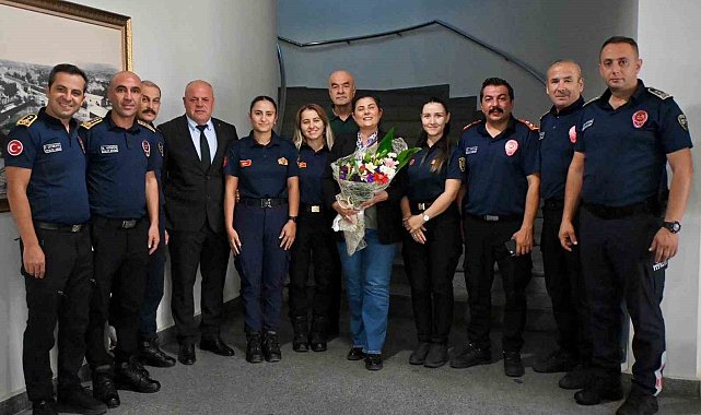 Başkan Çerçioğlu, İtfaiye Haftası'nı kutladı