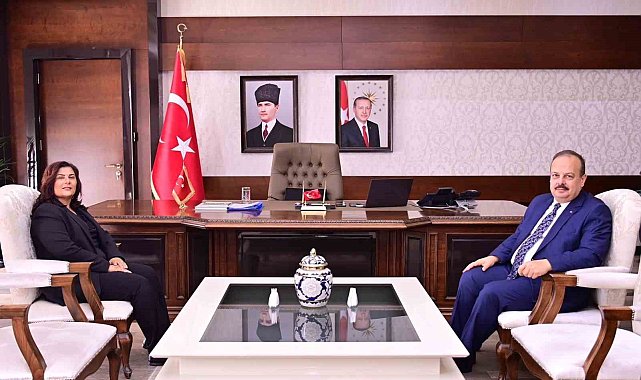 Başkan Çerçioğlu, Vali Canbolat ile görüştü