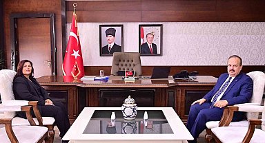 Başkan Çerçioğlu, Vali Canbolat ile görüştü