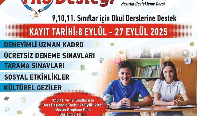 Başkan Çerçioğlu'ndan üniversite adaylarına ücretsiz YKS desteği