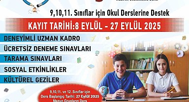 Başkan Çerçioğlu'ndan üniversite adaylarına ücretsiz YKS desteği