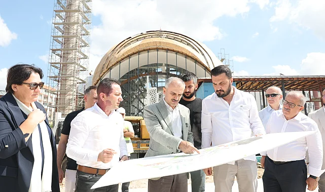 Başkan Çiftçi'den vizyon projelere yerinde inceleme