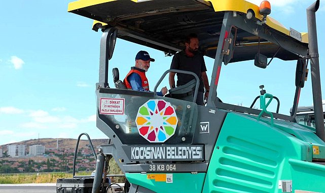 Başkan Çolakbayrakdar: "Kocasinan'a 200 milyonluk ulaşım yatırımıyla tarihi bir bulvar kazandırıyoruz"