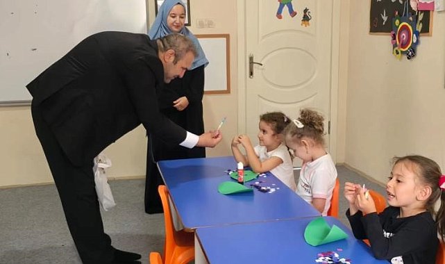 Başkan Dilsiz, Kur'an kursu öğrencilerle bir araya geldi