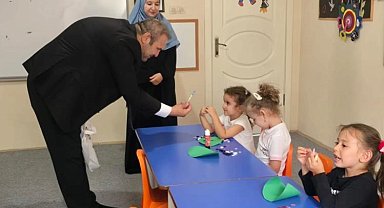 Başkan Dilsiz, Kur'an kursu öğrencilerle bir araya geldi