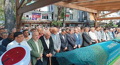 Başkan Doğan'ın kayınvalidesi son yolculuğuna uğurlandı