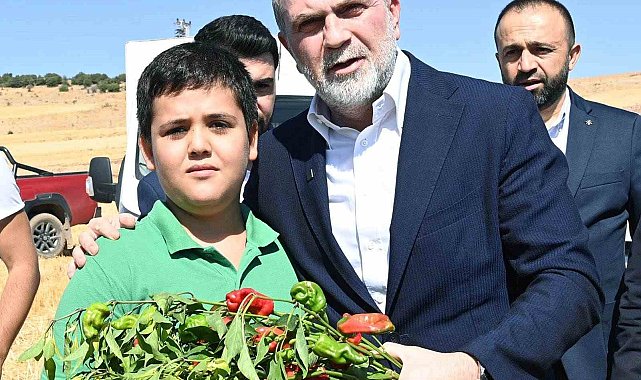 Başkan Görgel; "Coğrafi işaretli Maraş biberimizin üretimi 30 bin tona ulaştı"