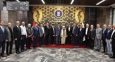 Başkan Kahveci, Ahilik Haftası Kutlama Komitesi'ni kabul etti
