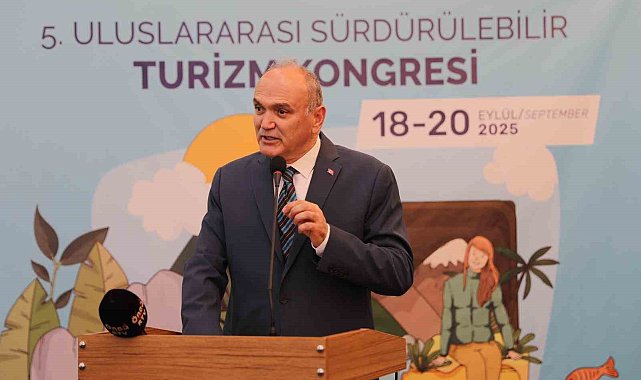 Başkan Özlü'den sürdürülebilir turizm kongresinde önemli açıklamalar