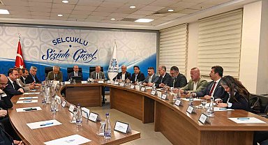 Başkan Pekyatırmacı Bursa'dan gelen heyete Selçuklu'yu anlattı