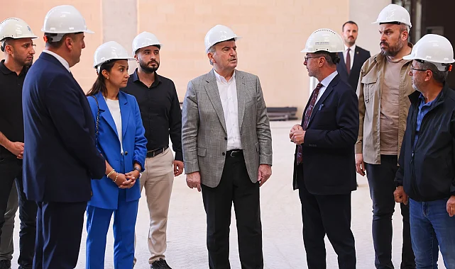 Başkan Pekyatırmacı ve Milletvekili Akyürek'ten saha ziyareti