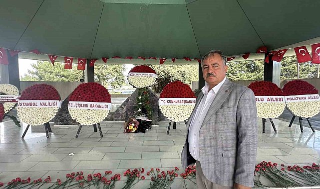 Başkan Pütün demokrasi şehidi Menderes ve Özal'ın kabirlerini ziyaret etti