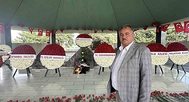 Başkan Pütün demokrasi şehidi Menderes ve Özal'ın kabirlerini ziyaret etti