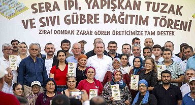 Başkan Seçer, üreticilere destek törenine katıldı