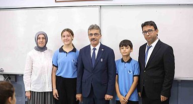 Başkan Şenol Dinç minik öğrencinin sözünü yerde bırakmadı