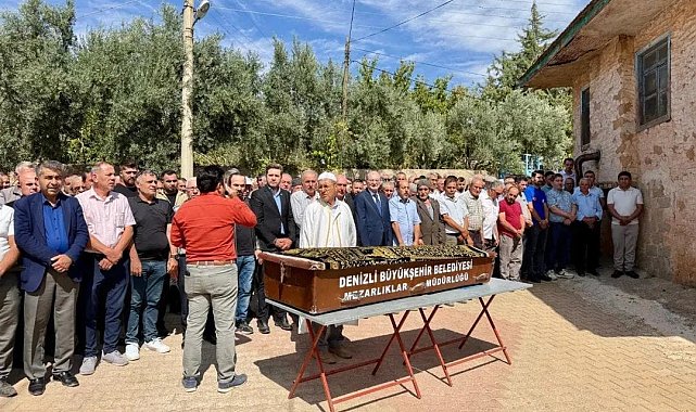 Başkan Tatık'ın dedesi son yolculuğuna uğurlandı