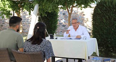 Başkan Tetik, halk gününde vatandaşları dinledi