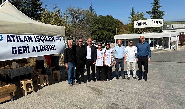 Başkan Torun, REHAU işçilerinin yanında