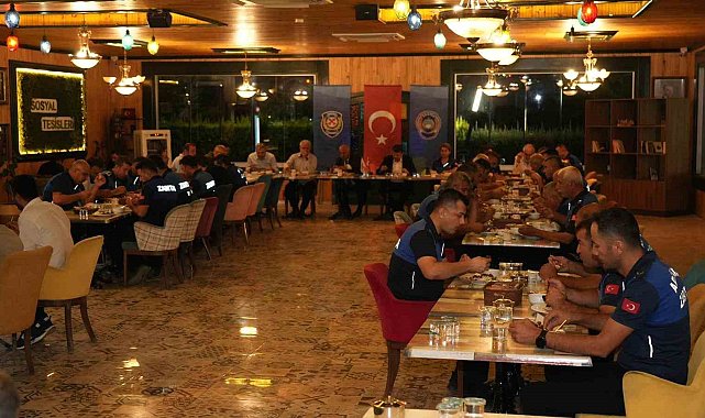 Başkan Tutdere'den zabıta personeliyle bir araya geldi