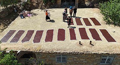 Batman'ın zirvesinden sofralara cevizli sucuk