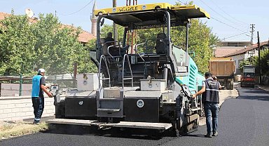 Battalgazi'de yıllardır sorun olan yol, asfaltla çözüldü