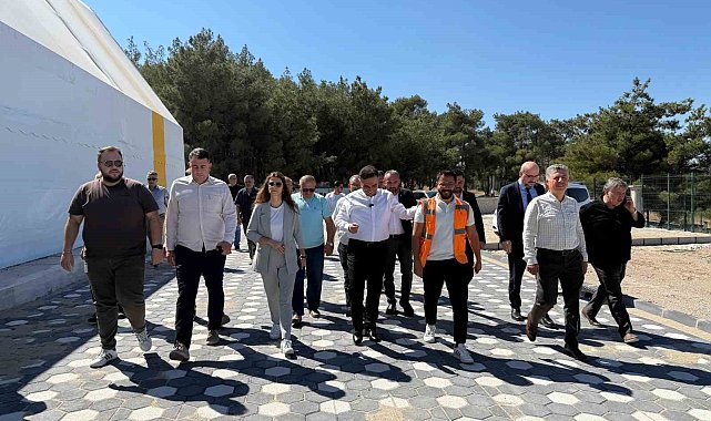 Baybatur Soma'da yatırımları yerinde inceledi