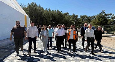 Baybatur Soma'da yatırımları yerinde inceledi