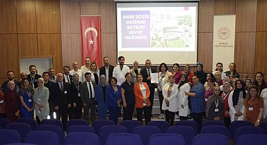 Bayburt Devlet Hastanesi 'Anne Dostu Hastane' ünvanı aldı