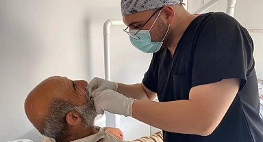 Bayburt'ta 178 köyde bin 853 kişiye ağız ve diş sağlığı taraması yapıldı