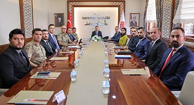 Bayburt'ta 'Genişletilmiş İl Güvenlik ve Asayiş Koordinasyon' toplantısı yapıldı
